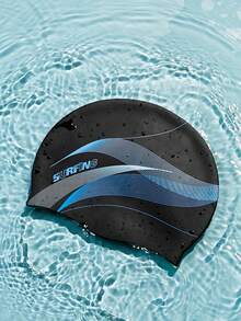 361degree 361° Silicone Swimming Cap 2026 New Fashionable Printed Waterproof Non-Chafing Swimming Pool Essential, Color Selection, Waterproof, Large Size, More Comfortable, Suitable For Long Hair - Multicolor - View 5