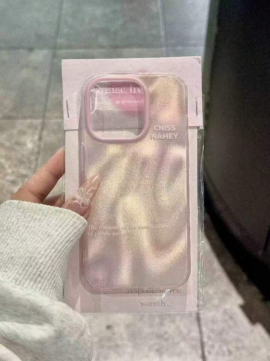 Cute 3D Gradient Glitter Phone Case, Compatible With IPhone 17 Pro Max, 17 Pro, 17 Air, 16, 15, 14 Plus, 13, 12 Pro Max, 11, Luxury Shiny Protective Soft Case - Pink - View 1