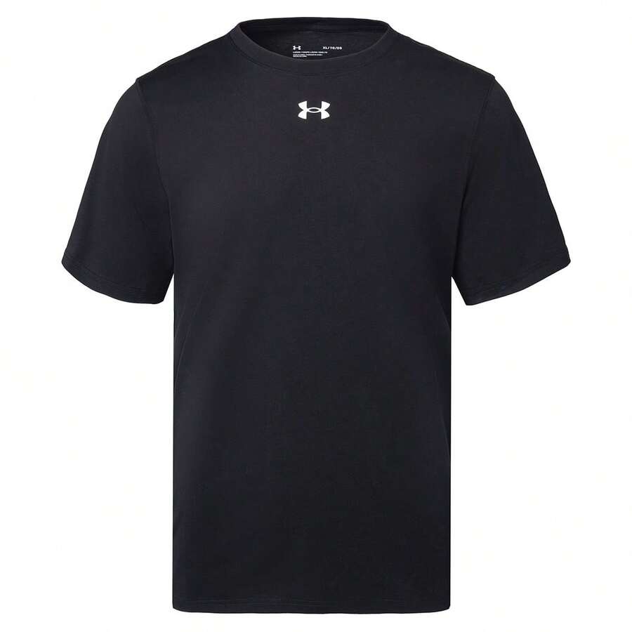 Áo thun nam tay ngắn cổ tròn Under Armour Meridian - màu đen - Xem 1