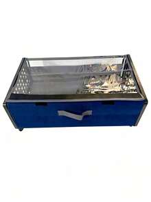 Organizador Antipolvo Zapatero Caja De Almacenamiento - Azul Marino - Ver 6