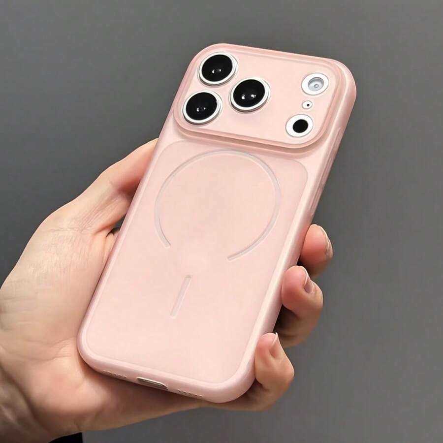 1 chiếc ốp lưng mềm chống sốc, mờ trong suốt màu hồng Hadaasi tương thích với iPhone 17 Pro Max 15 17 16 Pro 16 12 13 15 Pro Max 14 15 16 Plus, thiết kế tối giản, tương thích với Samsung Galaxy S26Ultra/S26Plus/S26/S26Pro/S25Ultra/S25Plus/S25/S25FE/S24Ultra/S24Plus/S24/A57/A56/A55/A35/A26/A25/A17/A16/A15