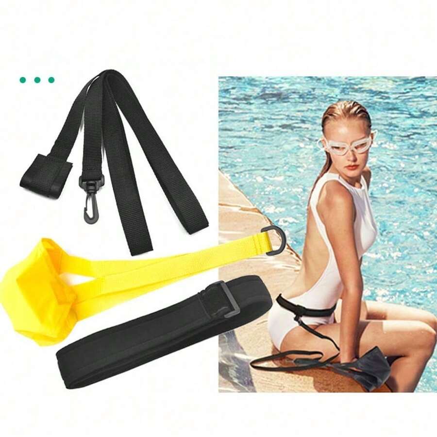 Resistance Swimming Umbrella, Swimming Training Resistance Umbrella, Swimming Training Equipment, Water Resistance Band Set - Multicolor - View 1