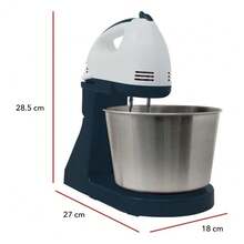 RCA RC-67SS 2-In-1 Stand Mixer, Gray - 查看 2