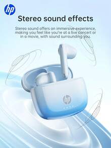 HP H10J Wireless Headphones With Cleaning Pen & 3D Stickers, Bluetooth 5.4, IPX4, 30H Playtime, Mic - View 3