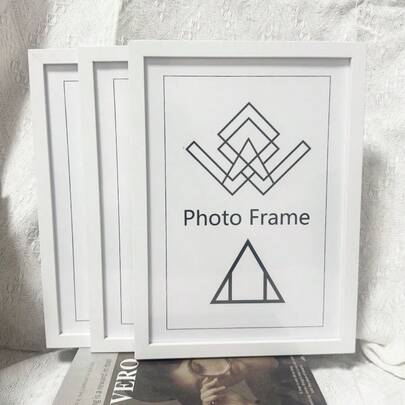 Bộ 5 khung ảnh/3 khung ảnh 8x10 kèm viền trắng - Hiển thị ảnh 6x8 hoặc ảnh 8x10 không cần viền, thích hợp để trang trí tường và bàn làm việc tại nhà và văn phòng.