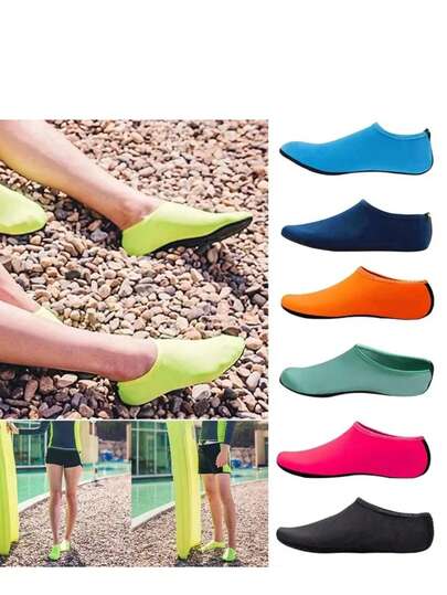 Non-Slip Unisex Water Shoes Swimming Diving Socks Summer Aqua Beach Sandal Flat Shoe Seaside Sneaker Socks Slipper For Men Women