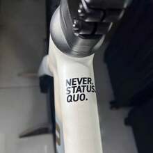 Never Settle Stickers, Bicycle Frame Stickers, DIY Headset Stem Decals, Mountain Bike Decals, Cycling Accessories - Decorative Stickers - View 2