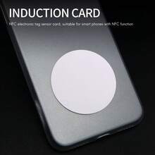 10Pcs NFC for Ntag215 Coin TAG Key 13.56MHz 215 Universal Label RFID Ultralight Tags Labels Phone - A - Übersicht 2