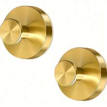1/2/4pcs Stainless Steel Suction Cup Hooks, Bathroom Use, No Drilling Required, Can Hang Clothes, Adhesive Hooks, Vacuum Suction Cup, Single Hook, Bathroom Storage Bathroom Accessories, Suitable For Shower Enclosure - Easy Installation, Matte Finish, Available In Black/Gold/Silver/White - Perfect For Hanging Towels, Bathrobes And Bath Balls On Glass Doors, Tiles And Mirrors, Mother's Day Gift - Multicolor - View 15