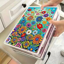 1PC Diamond Painting Storage Box, Fun Pattern - Open Lid Design, Suitable For Diamond Art, Crafts, Home, Office - Perfect Gift For Pet Lovers, DIY Enthusiasts, Birthday, Anniversary - Decorative And Practical Storage Box With Secure Closing System - Multicolor - View 39