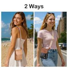 Small Crossbody Bags For Women Cell Phone Bag Vegan Leather Cross Body Purse Wallet Travel Shopping Everyday Use - [A]-A - 查看 2