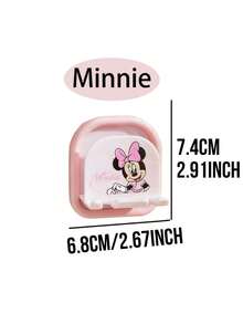 Disney Zootopia Mickey Mouse Toothbrush Holder, Cute Judy Nick Fox Design, Drainage Holes, Wall-Mounted No-Drilling, Waterproof Smooth Surface, Easy to Clean, Durable Long-Lasting, Reusable, Bathroom, Travel, Dorm, Ideal Gift - 彩色 - 查看 12