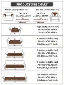 1 tấm bọc ghế sofa phong cách Bohemian - Chất liệu polyester cao cấp, chống trơn trượt và chống bám bẩn, thân thiện với thú cưng, phù hợp cho văn phòng, phòng ngủ, phòng khách, sofa đơn đến 3 chỗ ngồi, sử dụng được quanh năm, có thể giặt máy. - Màu Xám nhạt - Xem 4