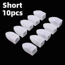 Easy Nail 10/20/50-Piece Cuticle Nipper Protective Sleeves – Transparent PVC Soft Rubber Caps For Beauty Pliers, Nail Tool Protection Caps - Multicolor - View 13