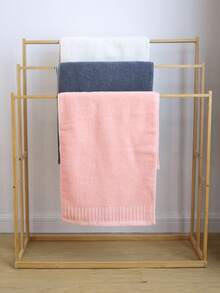 1pc Vertical Bathroom Towel Rack - Space‑Saving Standing Towel Storage Rack With Multi‑Tier Shelves, Suitable For Household Use, A Practical Bathroom Storage Accessory|Minimalist Design, Serving As A Bathroom Storage Rack, Shelf And Towel Rack All In One - Multicolor - View 6