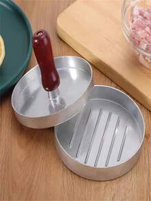 Moule à hamburger détachable, convenant pour les hamburgers de bœuf, de fromage, végétariens. Outil et accessoire de cuisine pour le barbecue, adapté pour les rassemblements festifs, les repas en famille et les hamburgers maison - Moule à steak haché - Voir 7