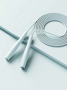 1 pieza/Set Cuerda de saltar profesional para quemar grasa, cuerda de saltar ligera y rápida con mangos de ABS y cuerda de PVC ajustable, cuerda de saltar sin enredos y suave, adecuada para entrenamiento de velocidad, entrenamiento de resistencia o quema de calorías - Multicolor - Ver 2