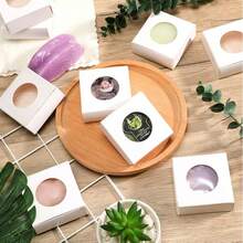 20 hộp giấy đựng xà phòng có cửa sổ, thích hợp để đóng gói xà phòng thủ công và làm hộp quà nhỏ. - Xem 9