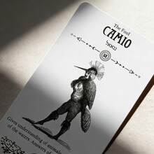 Occult Tarot Deck | 78 Occult-Themed Tarot Cards With Gothic & Esoteric Artwork | Divination Tool For Dark Spirituality, Witchcraft & Occult Practices - Grey - View 8