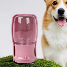 1 pieza Taza de agua portátil y plegable para mascotas de 350ml/550ml - Multicolor - Ver 15