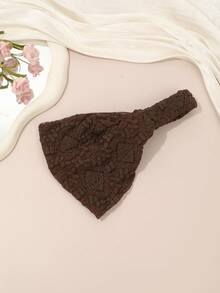 1 chiếc băng đô ren rộng, kiểu dáng thanh lịch cổ điển Pháp, phụ kiện tóc đa năng ngọt ngào và ngây thơ, thích hợp cho mùa hè, kỳ nghỉ, du lịch. - Nhiều màu - Xem 16