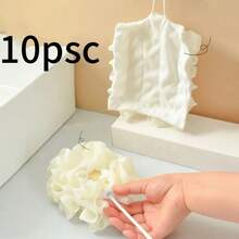 Nueva esponja de jabón para baño, nunca se desintegra, puede contener jabón, bolsa de red para espuma, herramienta de baño especializada - Ver 9