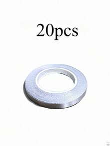 1/5/10/20/30卷金色金属气球装饰胶带，10米长金色气球绑带，适用于派对、婚礼、生日、庆典、礼品包装等场合。 - 銀色 - 查看 27