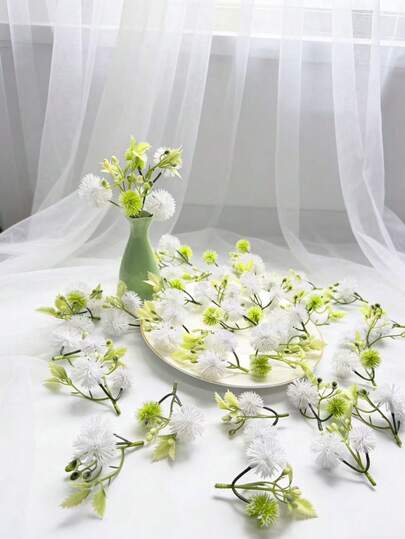 6 quả cầu bát quái hình đinh ba nhân tạo, thích hợp để trang trí nhà cửa, tiệc cưới, trang trí ngày lễ.