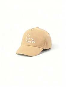 1pc Infant/Toddler/Kids Adjustable Baseball Cap With Dinosaur Pattern, Suitable For Outdoor Sun Protection, Sports, Travel, Birthday Gift - Multicolor - View 5
