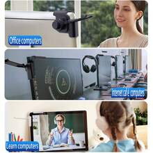 多功能耳机挂架，可拆卸式耳机支架，适用于网吧等场所的耳塞、耳机、蓝牙耳机 - 查看 3