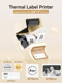 NIIMBOT B21 B1 迷你便携式热敏打印机，家用/办公/商用标签打印机，无线蓝牙条码和照片打印机 - 彩色 - 查看 5