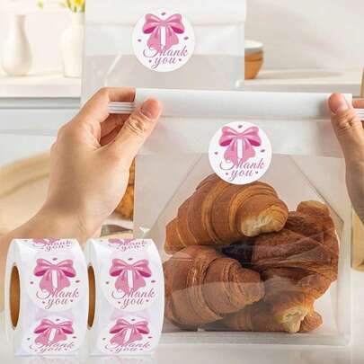 500 miếng/cuộn sticker hình nơ, sticker vẽ nguệch ngoạc, hình tròn 1 inch, thích hợp cho sổ lưu niệm, nhật ký, trang trí DIY, thiệp, phong bì, gói quà, thích hợp cho sử dụng hàng ngày và các bữa tiệc ngày lễ, sinh nhật, ngày Valentine, đám cưới, đồ dùng làm sổ lưu niệm, văn phòng phẩm.