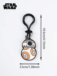 StarWars 1个星球大战官方格罗古球钥匙扣，PVC材质，创意可爱背包/手机挂饰，派对小礼物，包包装饰，防丢钥匙扣 - 軍綠色 - 查看 3