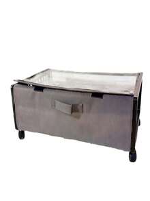 Dustproof Organizer Shoe Rack Storage Box - Grey - View 3