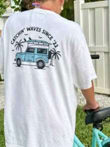 Women T-Shirts - White - View 2