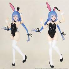 1个手办，无业转生动漫周边，2D兔女郎美少女模型摆件 - 彩色 - 查看 7