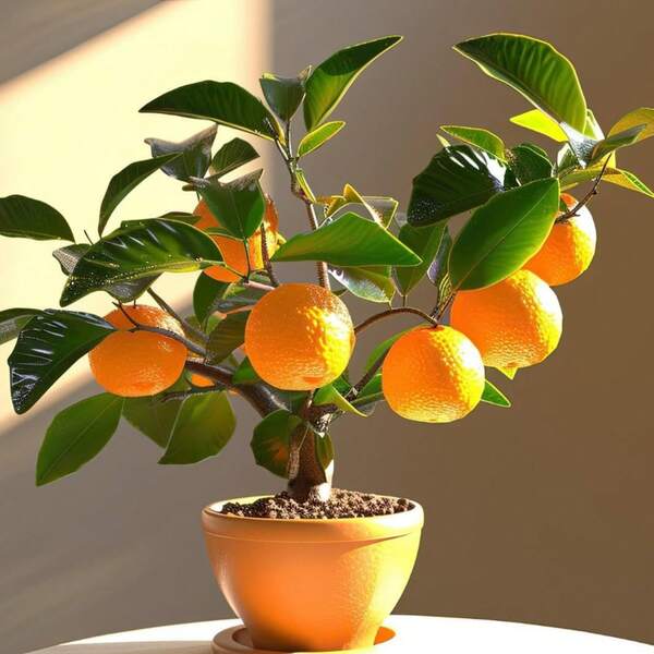 Dwarf Hardy Orange Bonsai---Each Package With Products Name Label