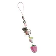 Strawberry Bag Charm  Keychain Charm Strawberry Phone Pendant For Various Occasions - Pink - View 3