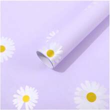 CASAMAX WL 20 piezas papel coreano. Papel para envolver flores, regalos o manualidades. Celofán con diseño de margaritas 58x58 cm. El color se envía al azar. - 20 Piezas - Ver 6