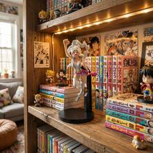 海贼王DXF太阳神妮卡、波妮、索隆、山治、乔巴动漫手办 - 美丽少女收藏雕像 - 彩色 - 查看 3