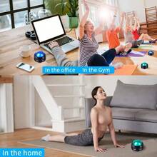 1pc PP Material Massage Ball (With Essential Oil Hole) Plastic Self-Massage Tool Unisex - Suitable For Muscle - Trigger Point Deep Tissue Massager Compatible With Essential Oils For Neck, Back, Shoulder, Foot Portable Fitness, Yoga And Post-Surgery Use (Ideal Choice For Muscle Knots, Gift For Women, Mothers) - View 10