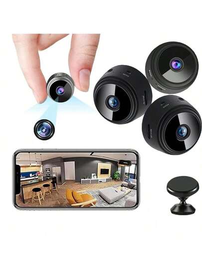 Sistema de monitoramento externo com 1/2/3/4 câmeras inteligentes HD, equipado com Wi-Fi, bateria recarregável de polímero de lítio, detecção de movimento, não à prova d'água - Ideal para babá eletrônica, monitoramento de propriedade, vigilância inteligente e câmeras sem fio - Perfeito para qualquer pessoa e qualquer ocasião.