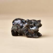 CUPIDCRYSTAL 1 chú bê nhỏ xinh xắn được chạm khắc từ pha lê tự nhiên. Món đồ trang trí bằng pha lê chữa bệnh dễ thương này là một lựa chọn tuyệt vời để làm quà tặng. - con bò đực - Xem 11