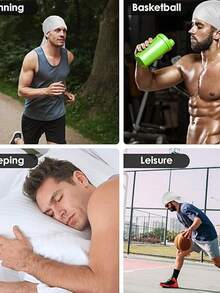 新款热销丝滑缎面杜拉格头巾，弹性头巾，仿丝绸长尾海盗帽，男女通用发饰 - A - 查看 10