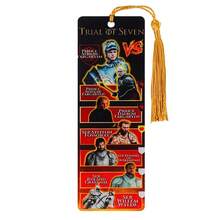 Fantasy And Cool Seven Kings Trial Novel Derivative Fan Acrylic Bookmark, Dragon Clan Blood Duel Design Reading Mark Game Fans Gift, Book Fans/Students/Youth Novel Enthusiasts. - Multicolor - View 14