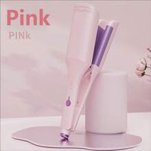 32mm S-Shaped Egg Roll Curling Iron, Negative Ion Hair Waver With 4 Temperature Settings, 30S Fast Heating Anti-Frizz Hair Crimper, Novice Friendly Long Lasting Hair Styling Tool For Home & Travel - Multicolor - View 15