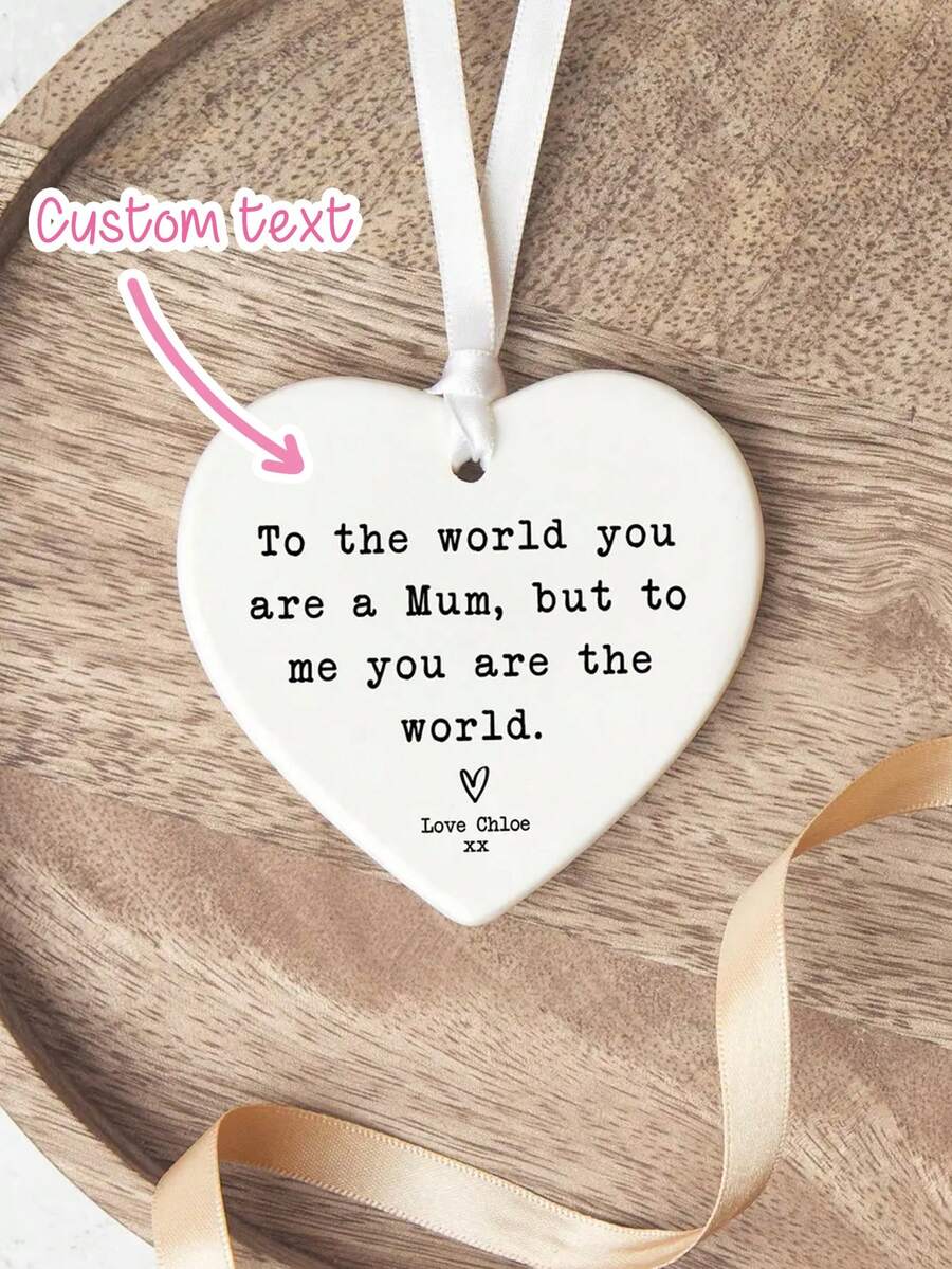 Bandeja de joyería, regalo para mamá, regalo de cumpleaños de mamá, regalo del Día de la Madre, regalo de agradecimiento a mamá - Blanco - Ver 1