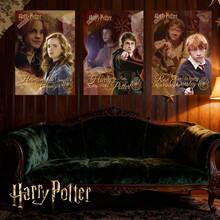 Harry Potter 6張哈利波特聖誕舞會日常海報，包含哈利波特、榮恩、妙麗、德拉科、路西亞斯、斯內普、弗雷德和喬治等經典角色，適合學生宿舍裝飾、巫師主題生日派對和哈利波特粉絲聚會 - A - 查看 1