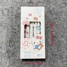 SANRIO 【三丽鸥系列畅销款】1支随机/6支装 三丽鸥黑色速干可擦中性笔，可爱卡通图案墨水笔，0.5mm直杆可爱笔，办公学习用品，多功能书写工具，速干墨水，书写流畅，中性笔 | 墨水笔 | 书写笔 | 办公笔 - 多色 - 查看 2