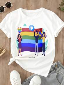 Women T-Shirts - White - View 3
